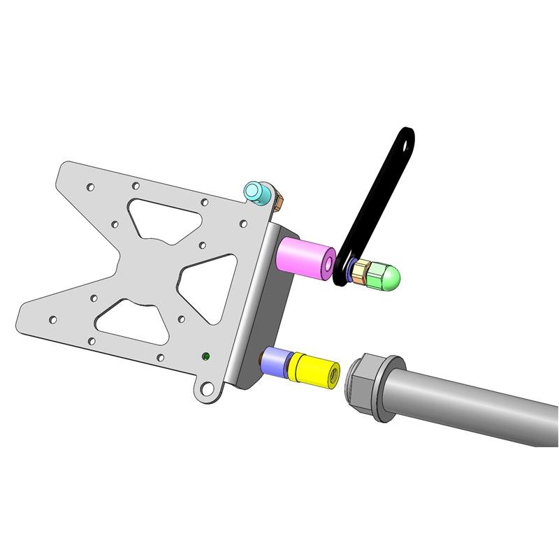 Support de plaque latéral Harley-Davidson FXLRS Low Rider S 117
